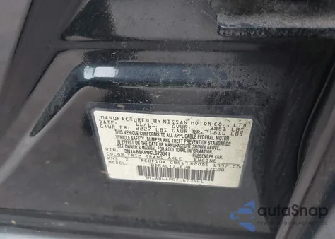 2012 Nissan Sentra 2.0 Sr from USA, damaged, VIN 3N1AB6AP0CL673541